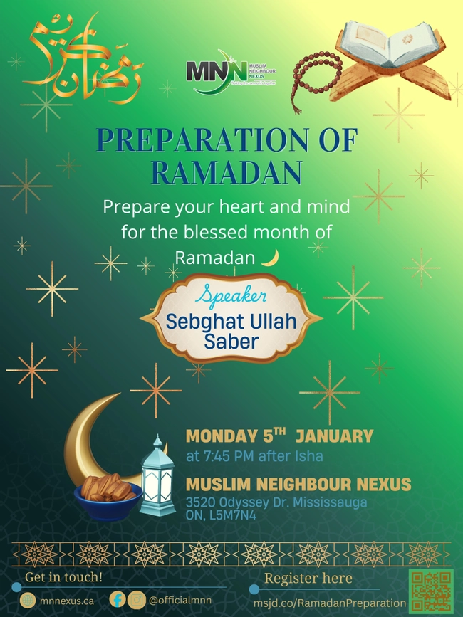 Preparation of Ramadan