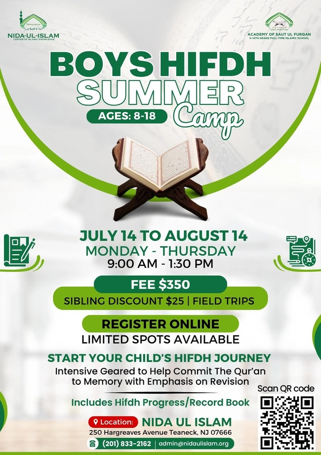 Boys Hifdh Summer Camp