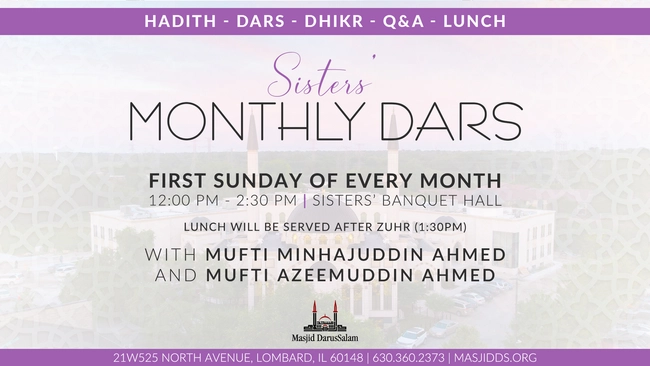 Sisters Monthly Dars 