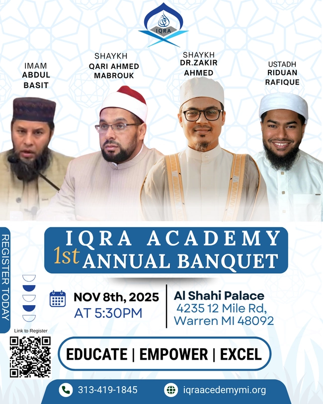 IQRA Academy 1st Annual Banquet