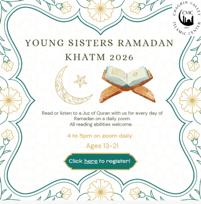 Young Sisters Ramadan Khatm 2026