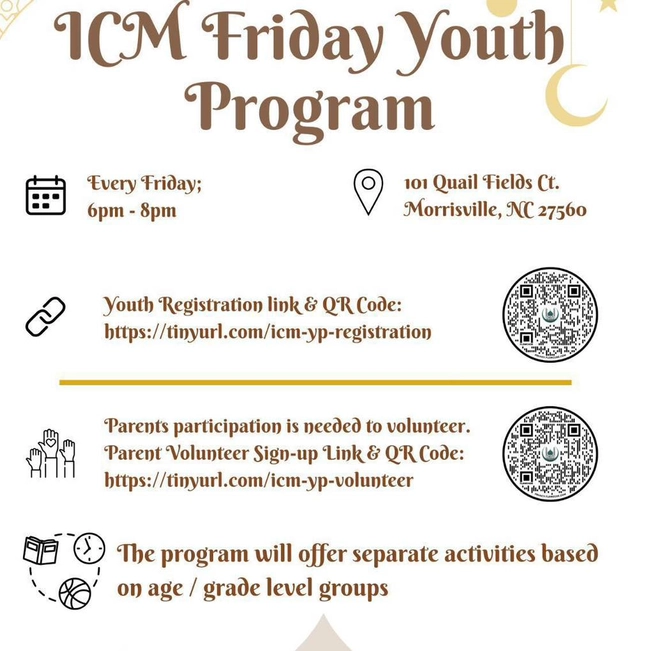 ICM Friday Youth Program