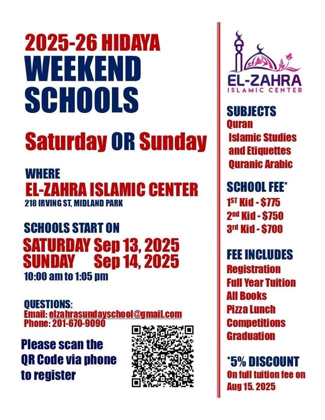 Hidaya Weekend Schools - Sunday