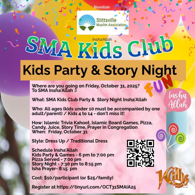 Kids Club Party & Story Night
