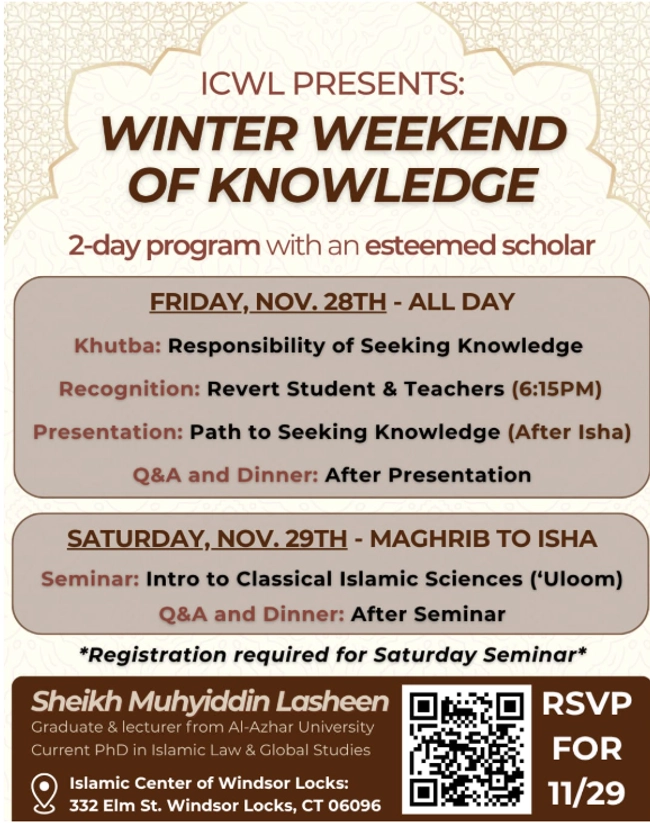  Winter Weekend of Knowledge