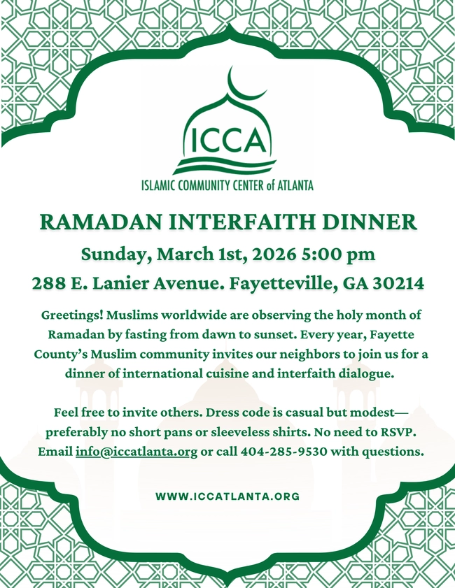 Ramadan Interfaith Dinner