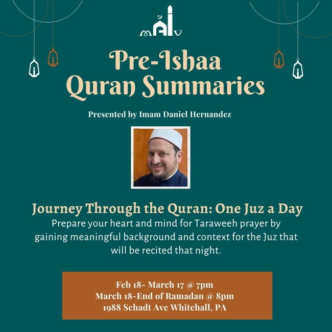 Pre-Ishaa Quran Summaries