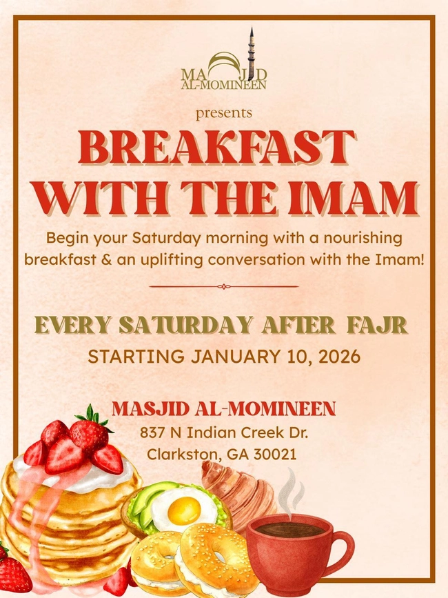Breakfast with the Imam