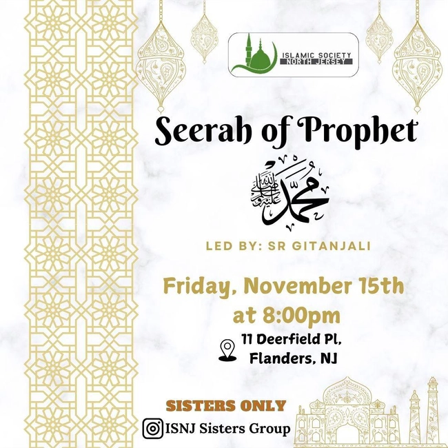 Sisters-Only Seerah of The Prophet Program