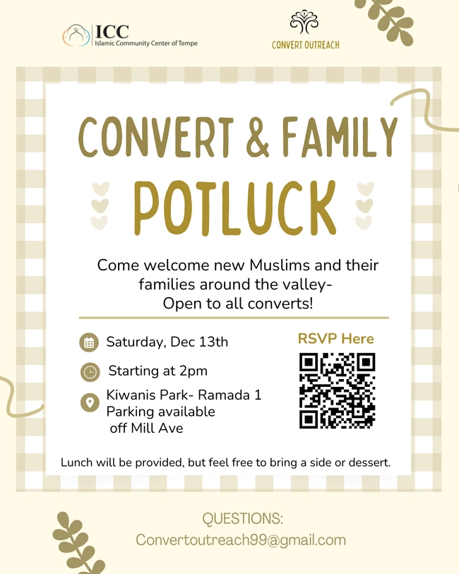 Convert & Family Potluck 
