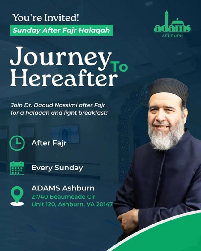 Journey to Hereafter Halaqah