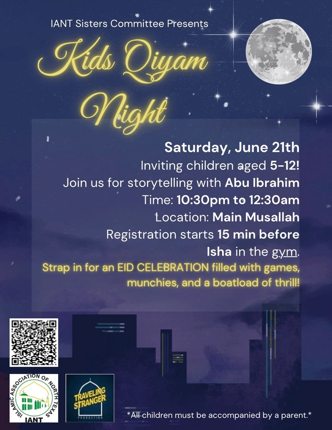 Kids Qiyam Night