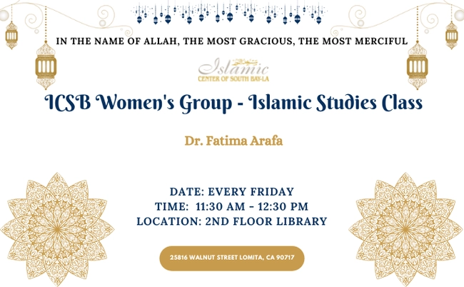 Islamic Studies Class for Women