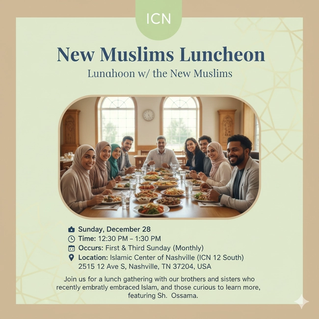  New Muslims Luncheon