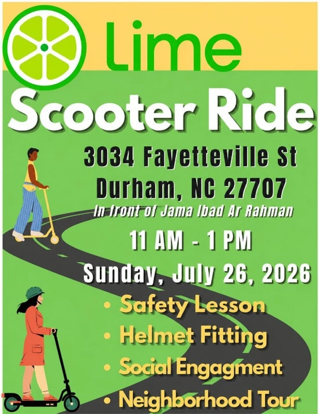 Lime Scooter Ride