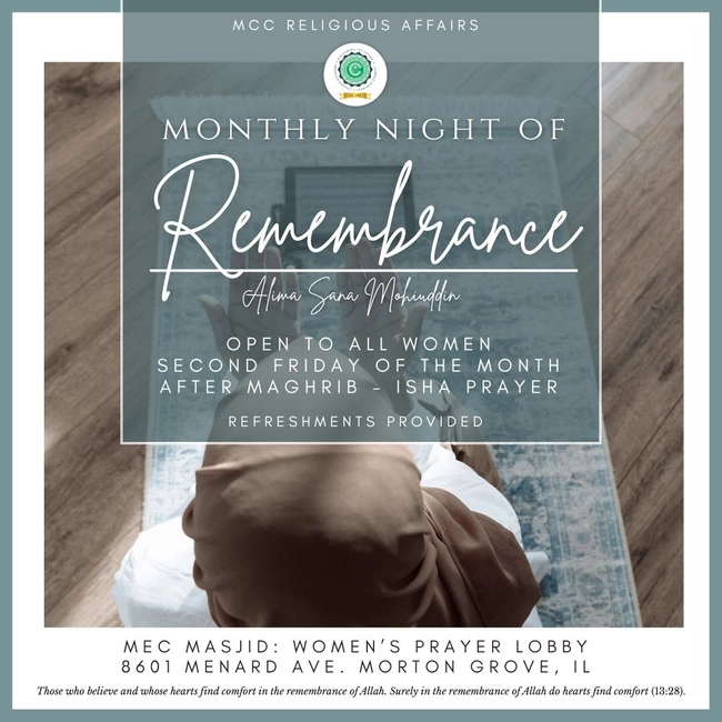 Monthly Night of Remembrance