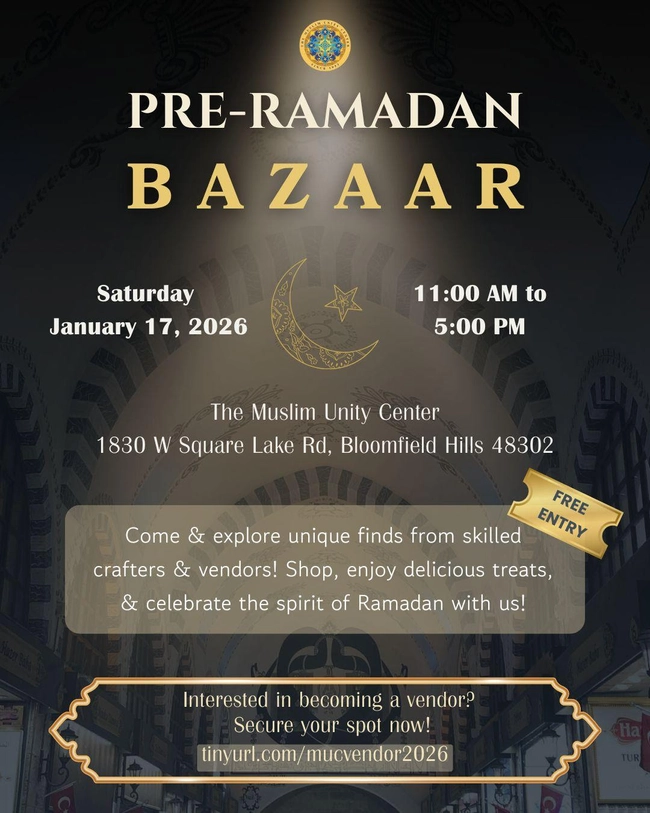 Pre-Ramadan Bazaar