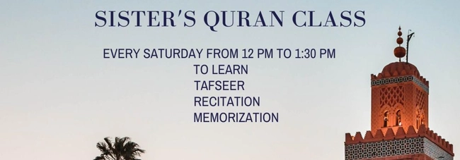 Sister's Quran Class