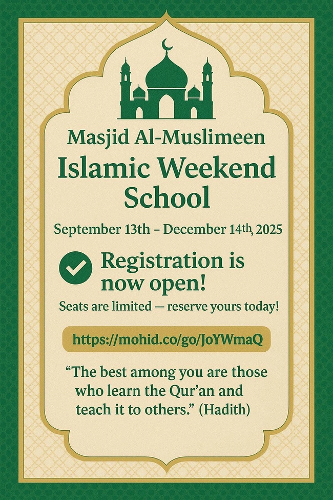 Islamic Weekend School
