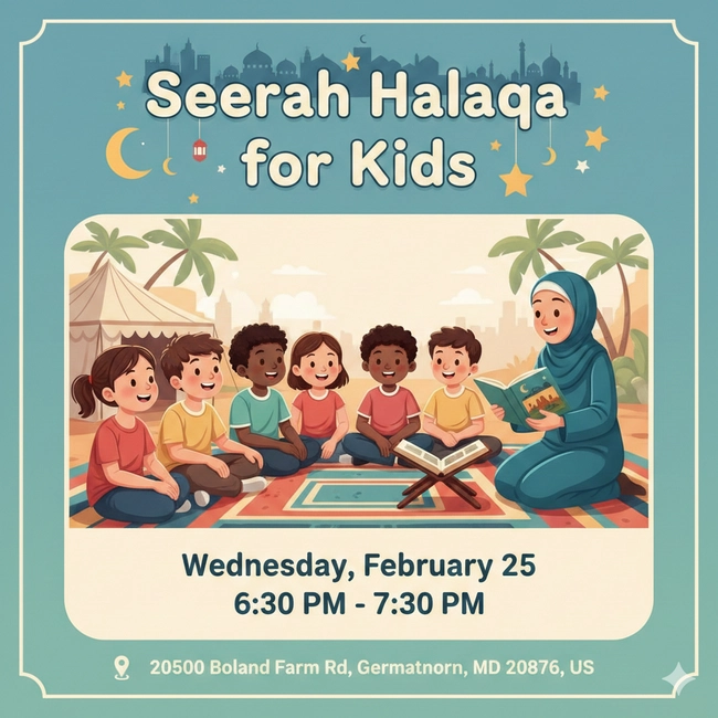  Seerah Halaqa for Kids
