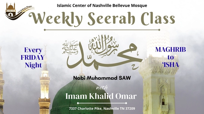 Weekly Seerah Class