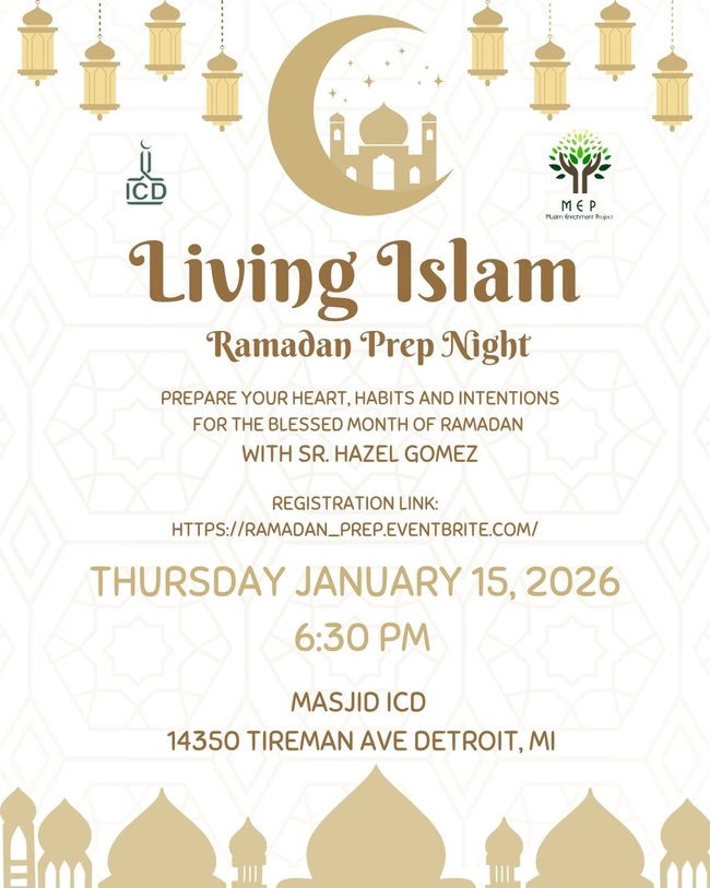 Living Islam Ramadan Preparation Night