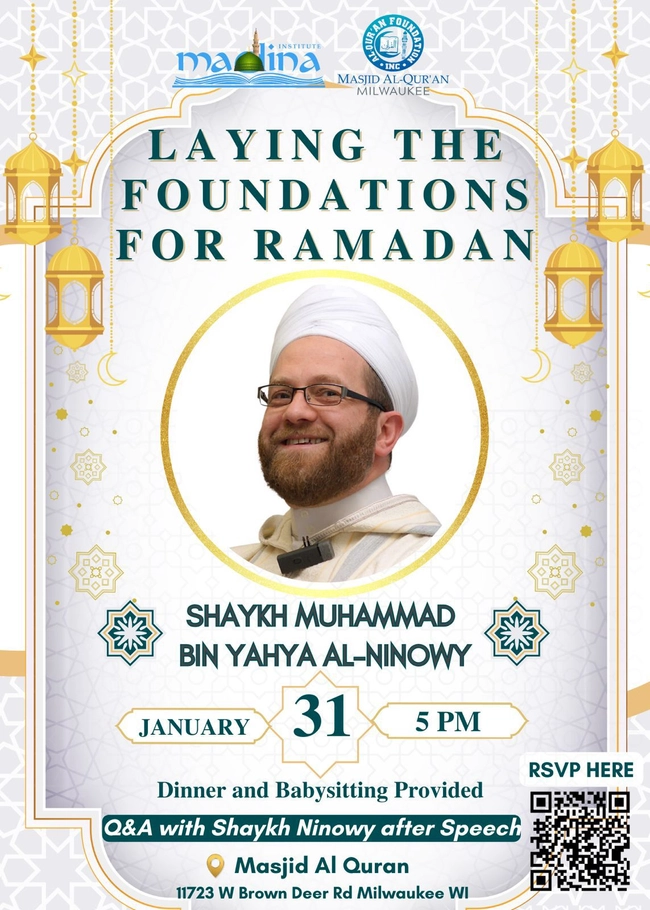 Laying the Foundations for Ramadan
