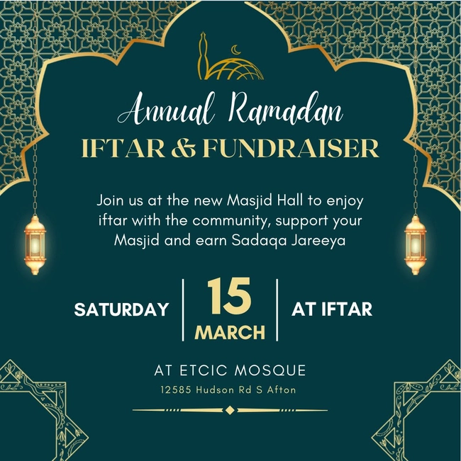 Annual Iftar & Fundraiser