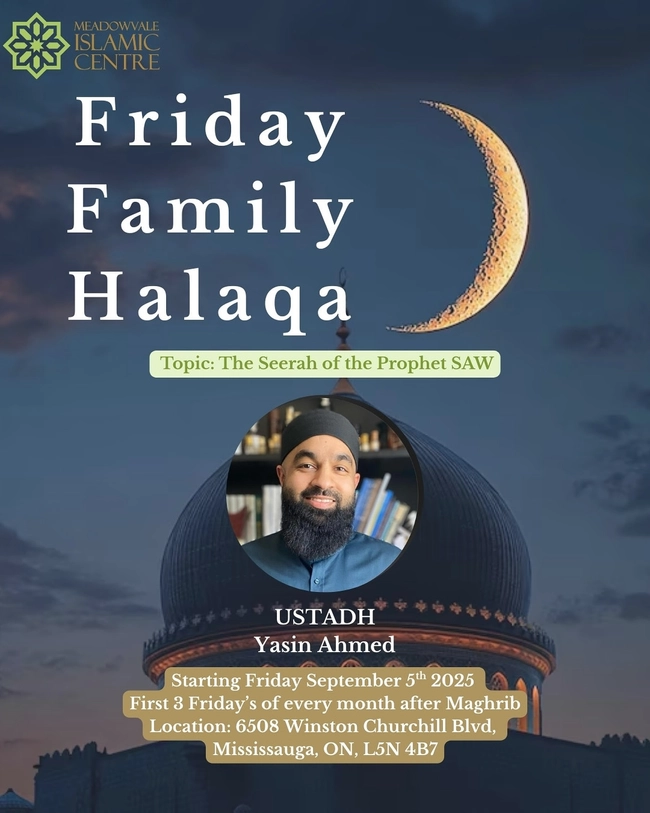 Friday Family Halaqa