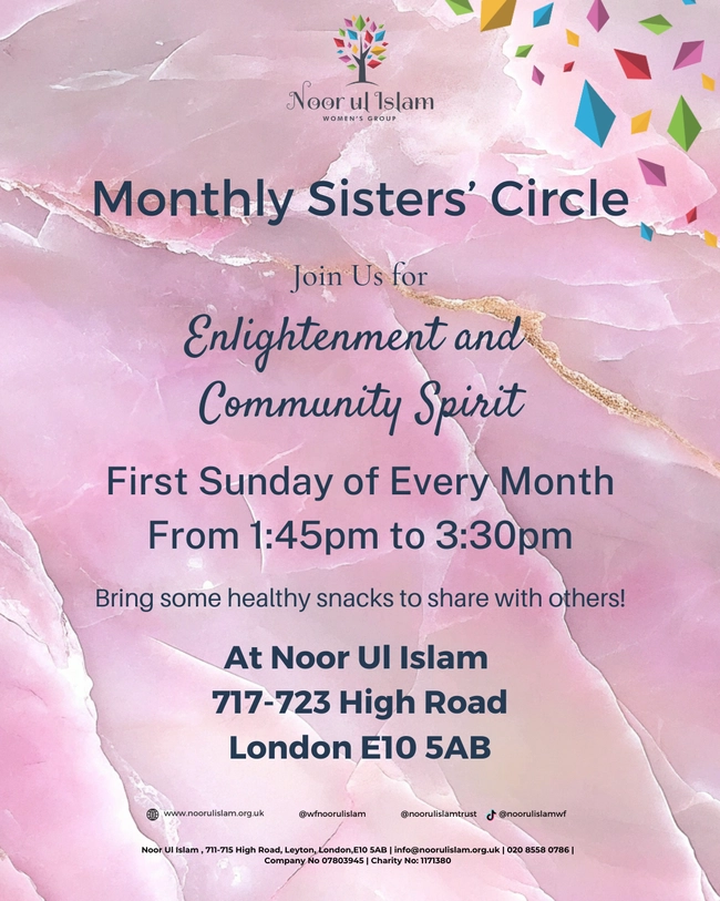 Monthly Sisters’ Circle