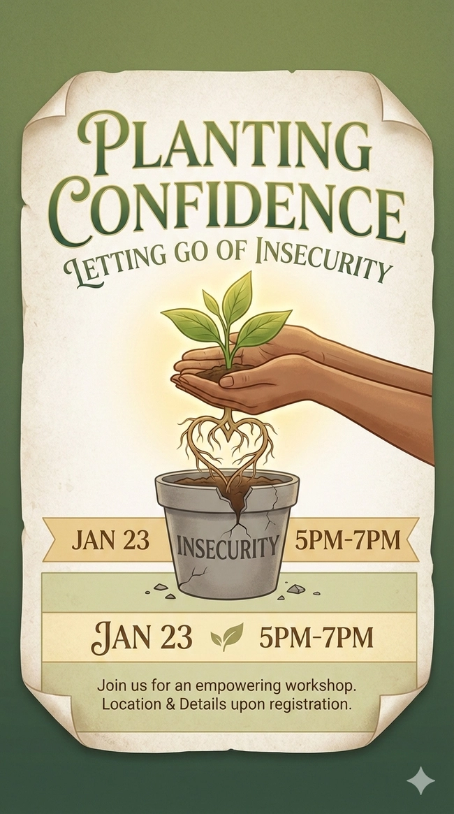 Planting Confidence: Letting Go of Insecurity