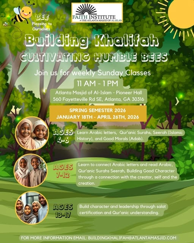 Building Khalifah: Cultivating Humble Bees