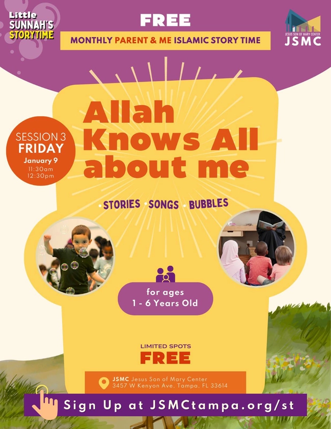  Parent & Me Islamic Story Time