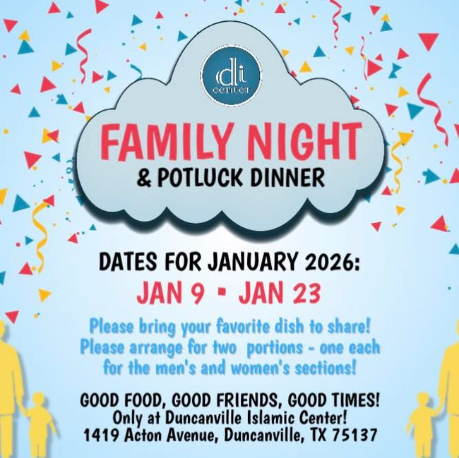 Family Night & Potluck Dinner