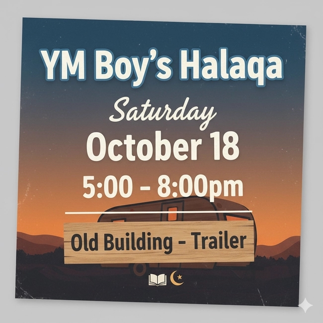 YM Boy's Halaqa