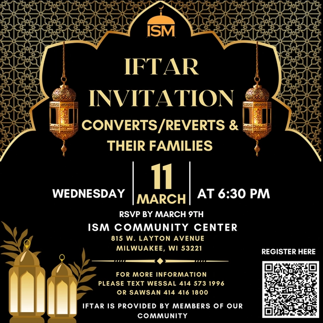 Converts Iftar Invitation