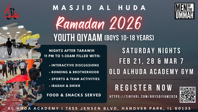 Youth Qiyaam (Boys 10-18 Years)