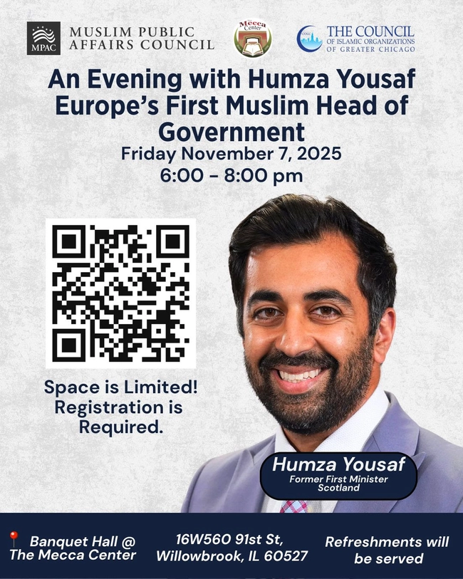 An Exclusive Evening with Humza Yousaf
