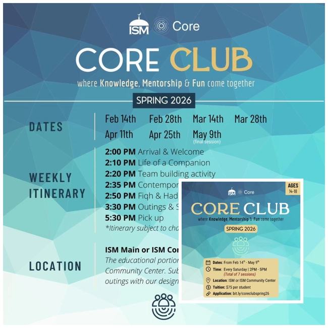 Core Club Spring Session