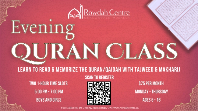 Evening Quran Classes