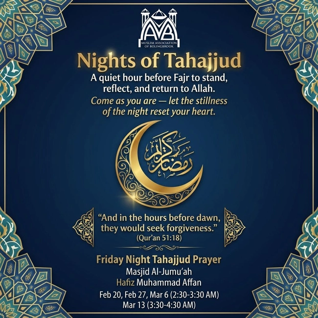 Friday Night Tahajjud Prayer