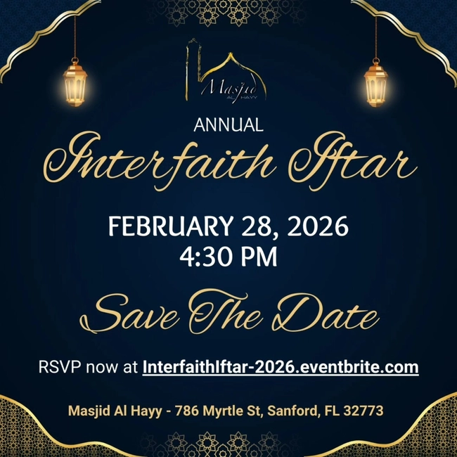 Annual Interfaith Iftar