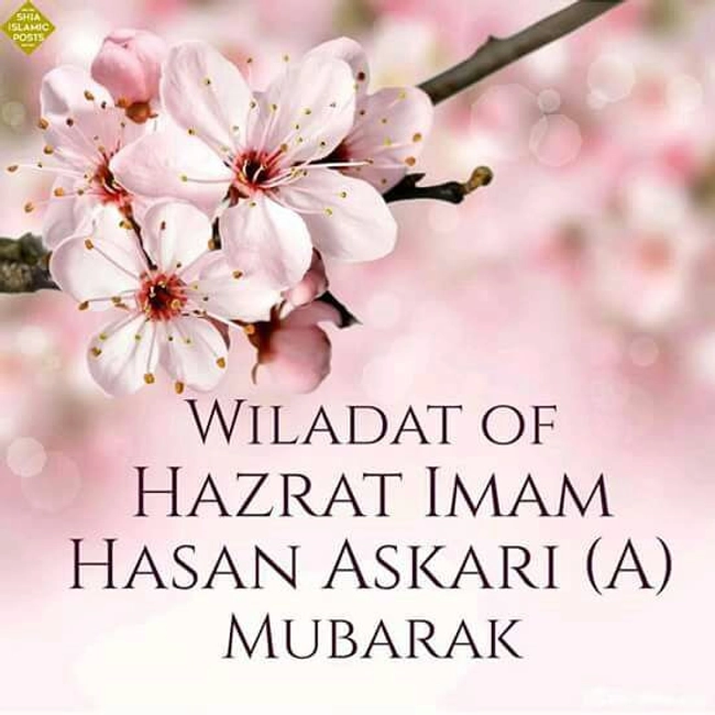 Commemoration of Wiladat of Imam Hasan Askari (AS)