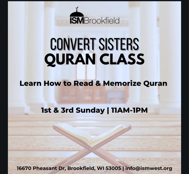 Convert Sisters Quran Class