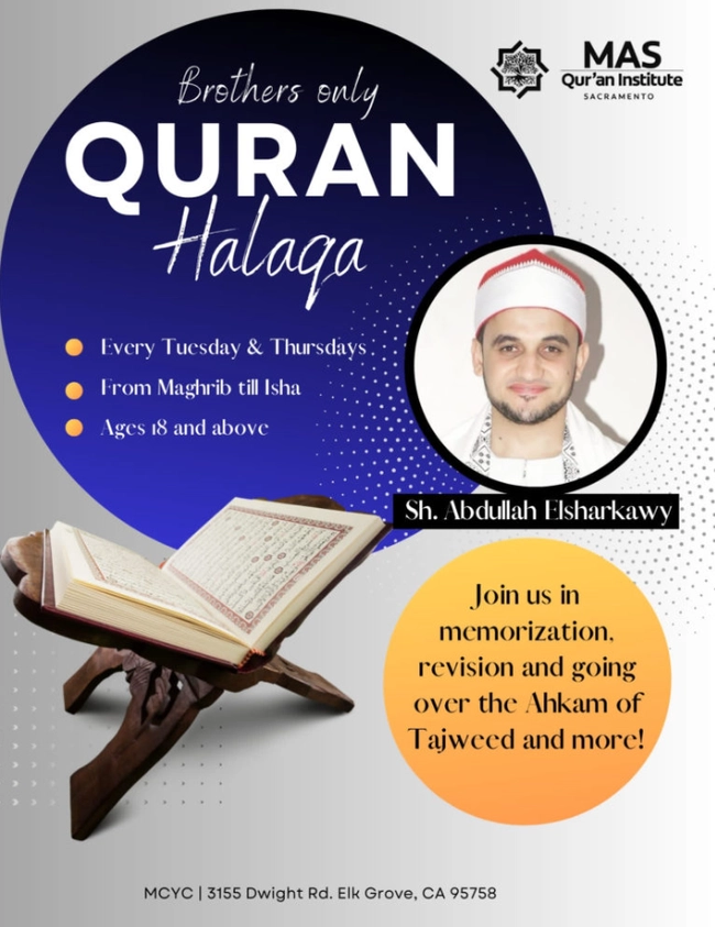 Brothers’ Only Quran Halaqa
