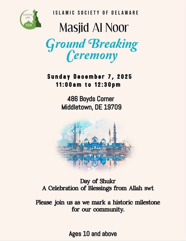  Ground Breaking Ceremony of Masjid Al Noor