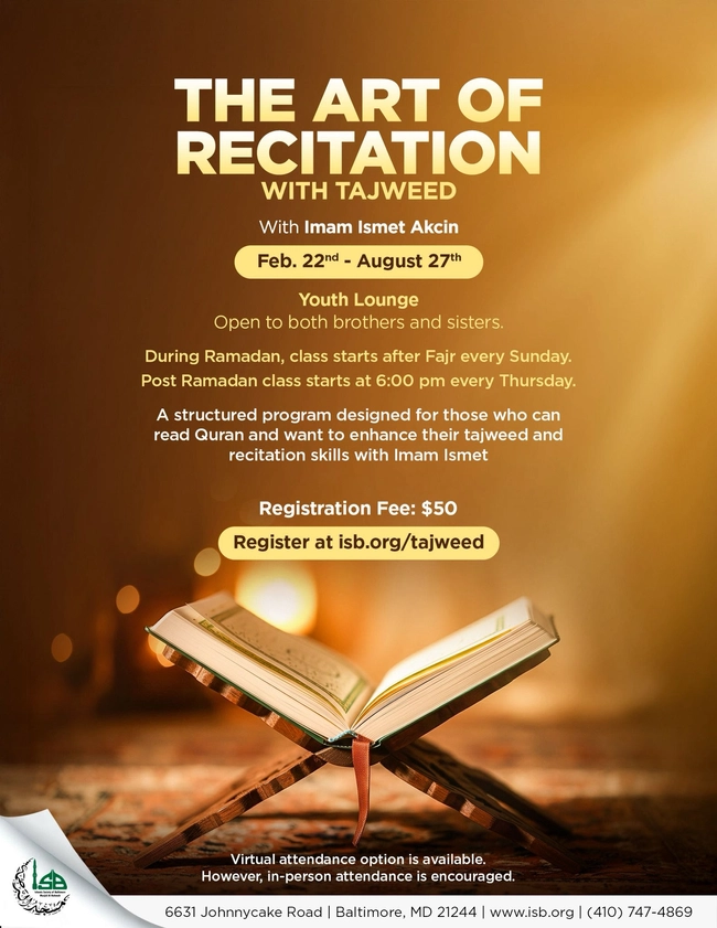 Post-Ramadan: The Art of Recitation with Tajweed