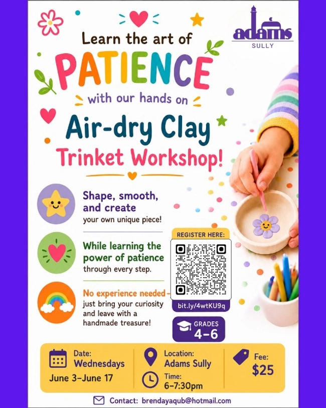 Air-dry Clay Trinket Workshop