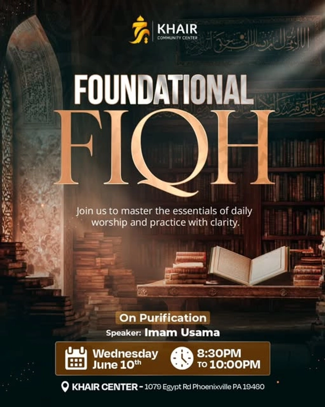 Foundational Fiqh: On Purification