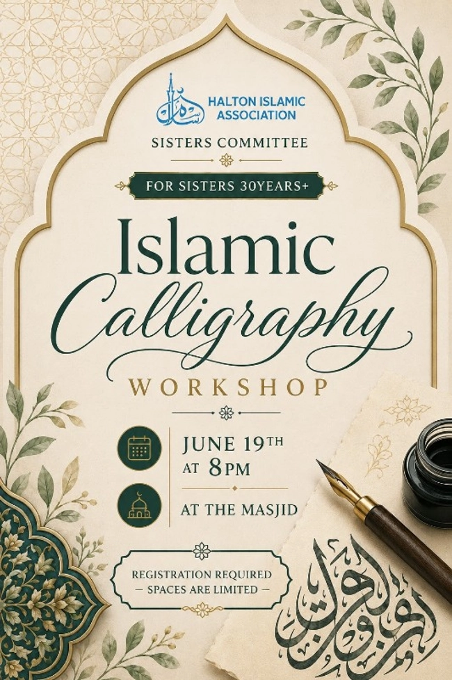 Islamic Calligraphy Workshop